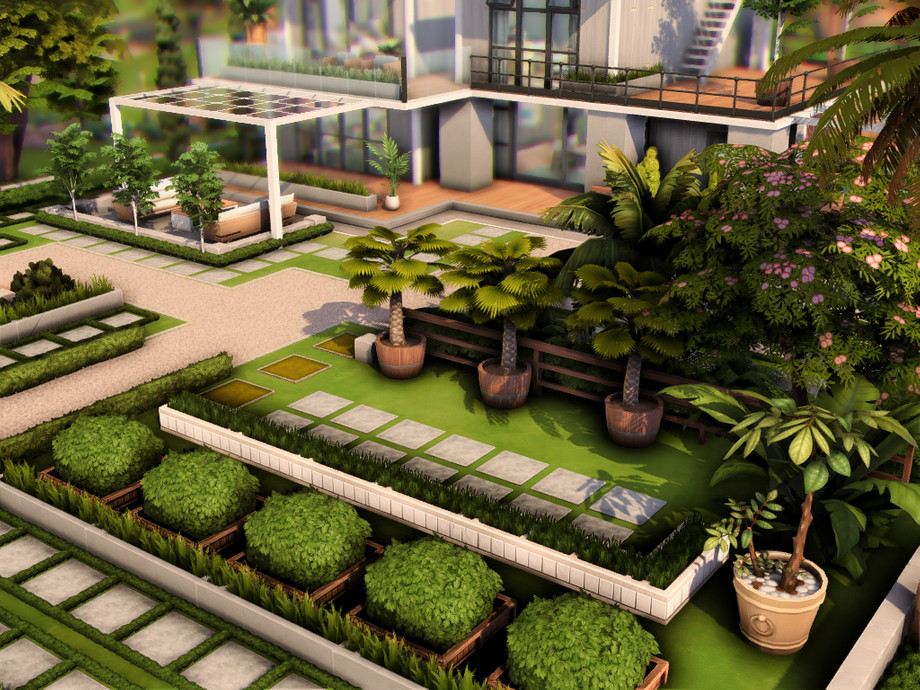 Дом Eco для Симс 4 - фото 7