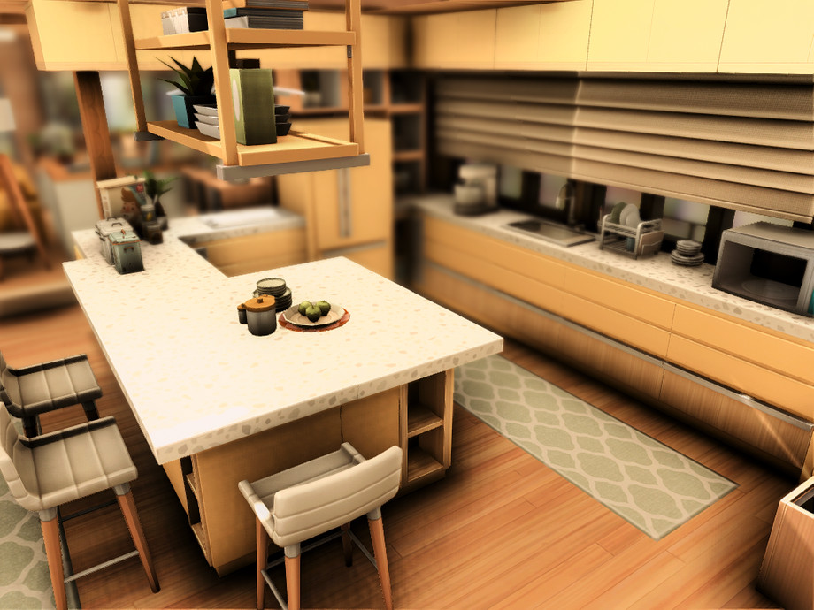 Дом Modern Small для Симс 4 - фото 9