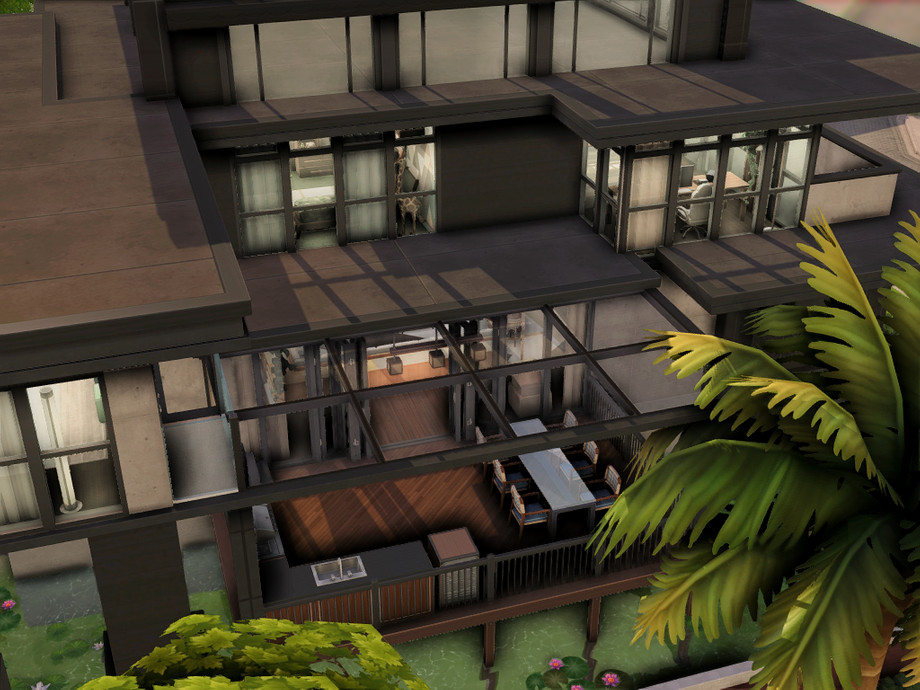 Современный семейный дом для Симс 4 - фото 6