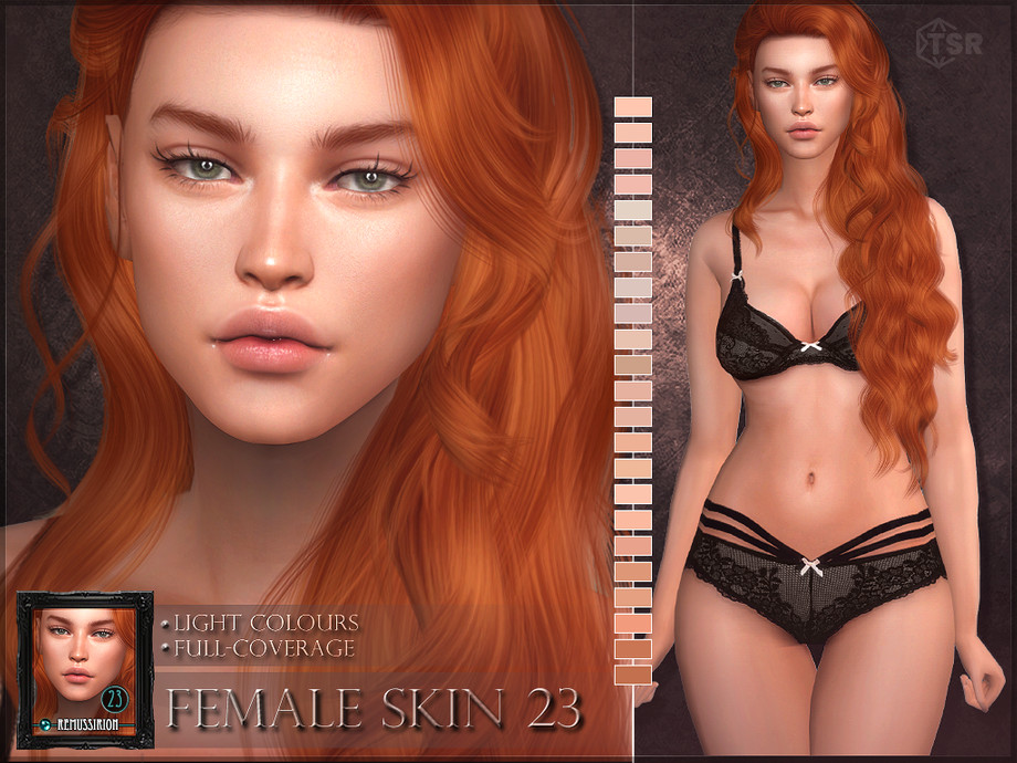 Female skin 23 - light colours 1