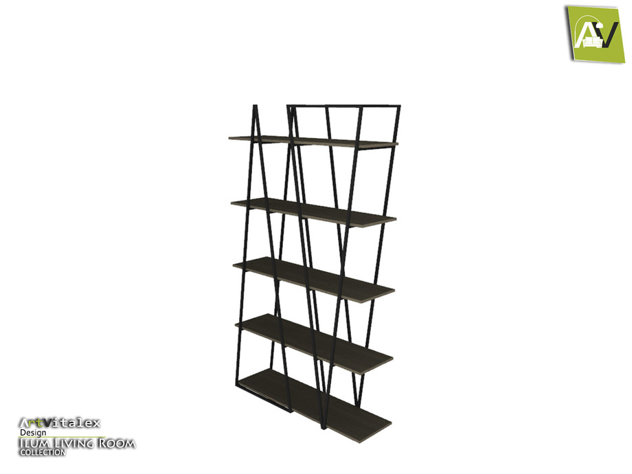 Полка Ilum Geometric Industrial Shelf 1