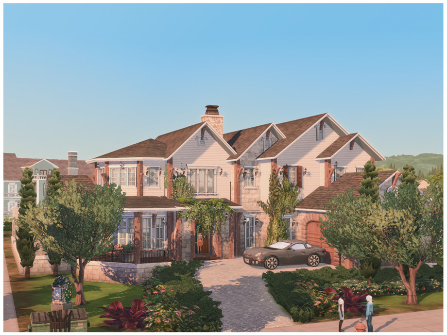 Дом MM Family 1 для Симс 4 - фото 1