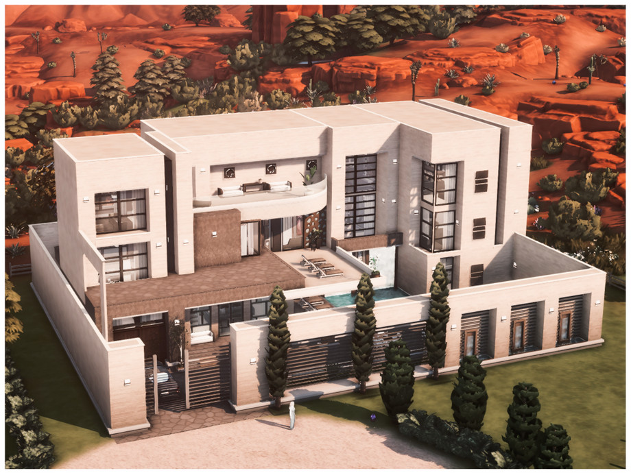 Дом MM Modern 29 для Симс 4 - фото 2