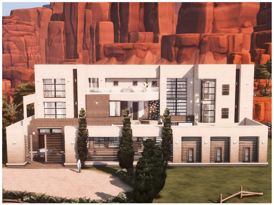 Дом MM Modern 29 для Симс 4 - фото 4