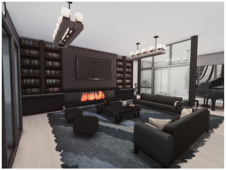 Дом MM Modern 29 для Симс 4 - фото 6