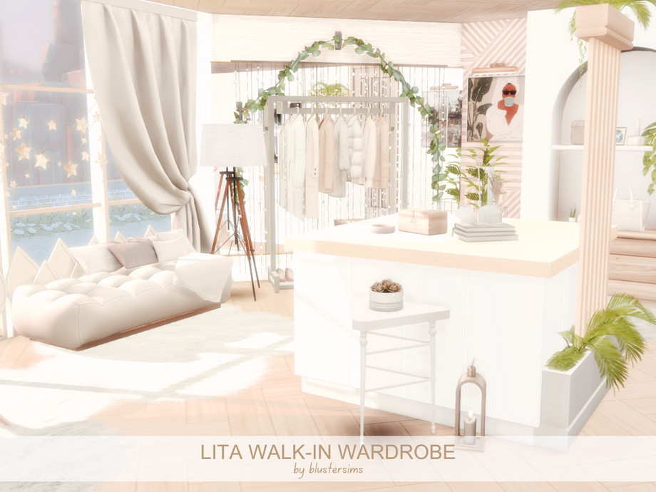 Гардеробная Lita для Симс 4 - фото 1