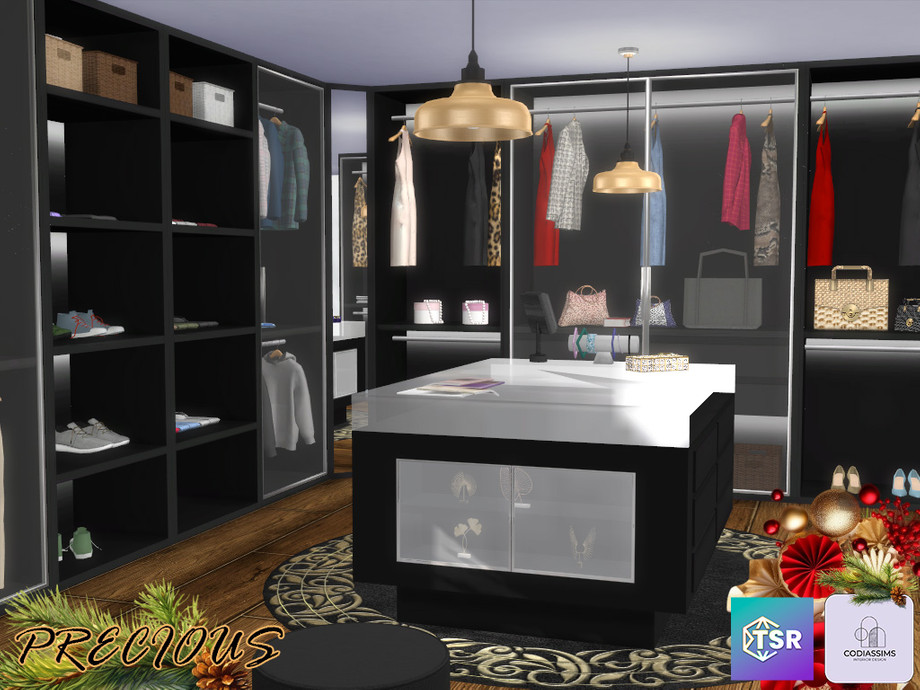 Гардеробная Precious для Симс 4 - фото 1