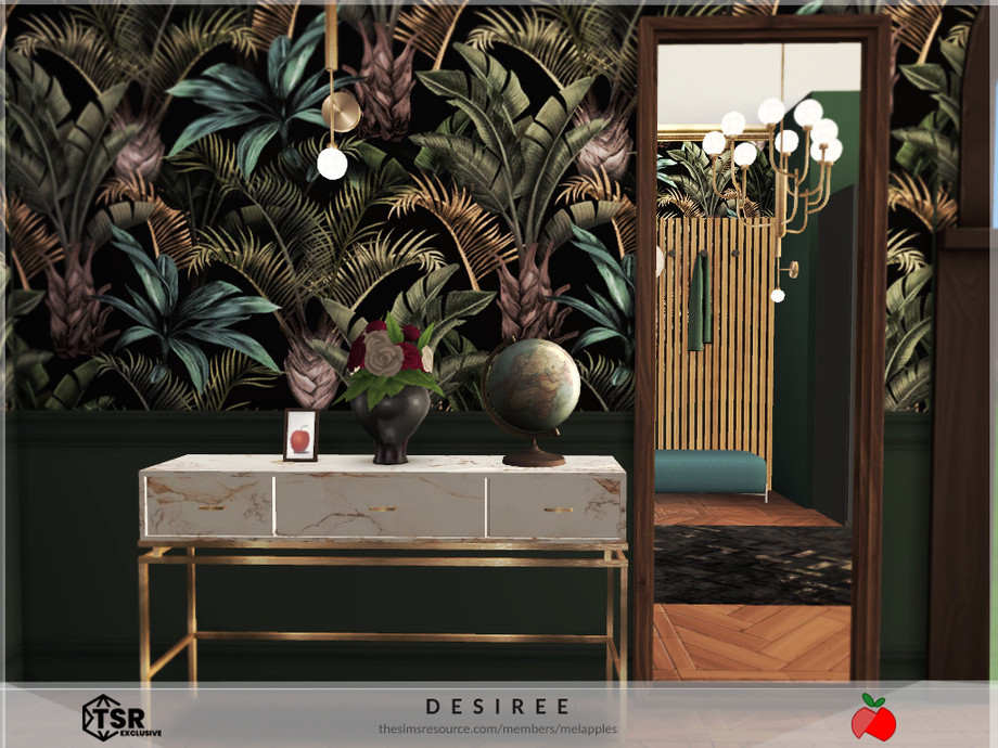 Прихожая Desiree для Симс 4 - фото 3