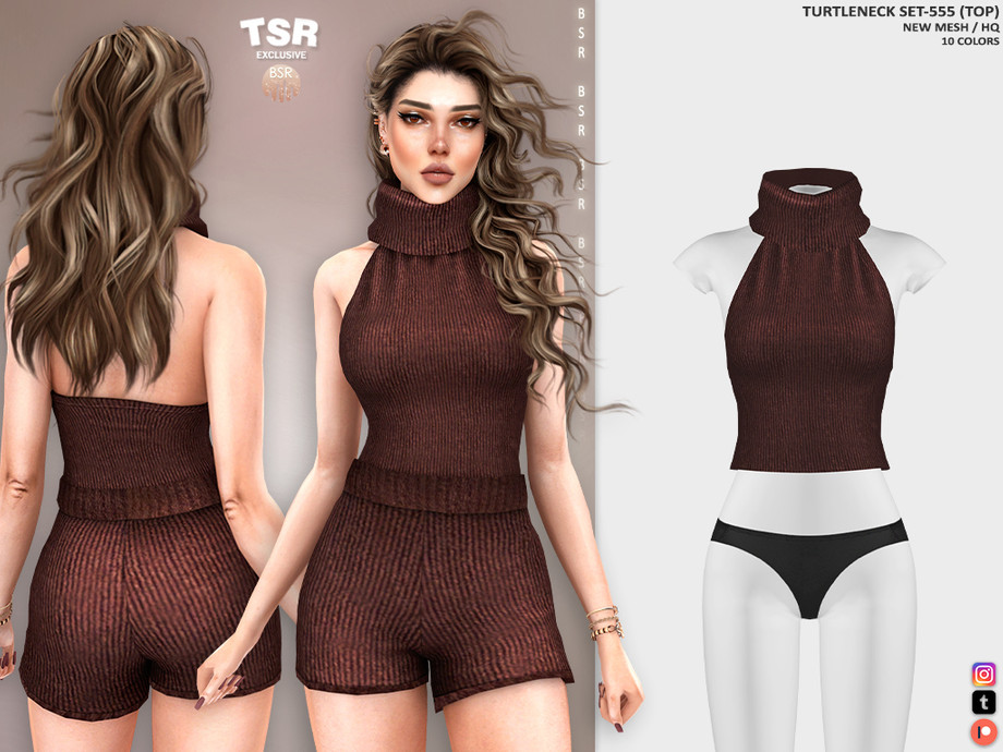 TURTLENECK SET-555 (TOP) BD1430 1