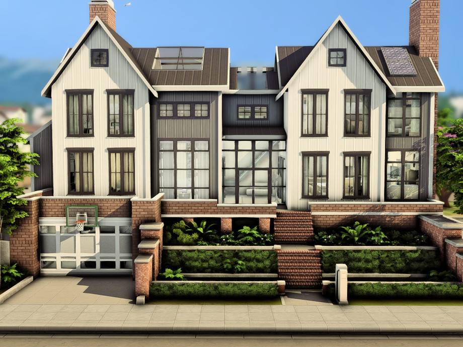 Дом Eco Family (no CC) для Симс 4 - фото 2