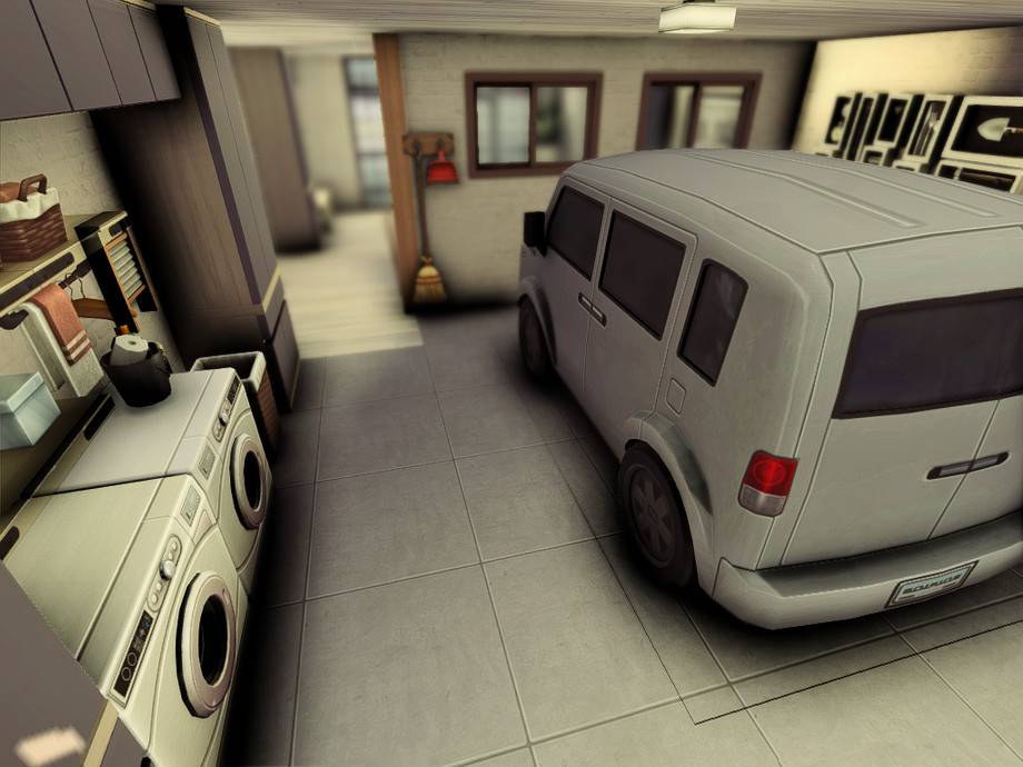 Дом Eco Family (no CC) для Симс 4 - фото 7