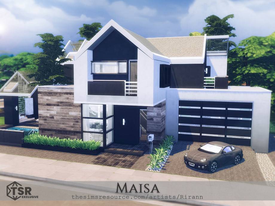 Дом Maisa (CC) для Симс 4 - фото 1