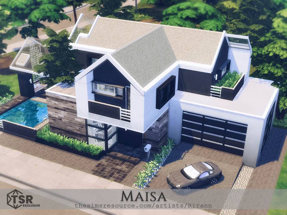 Дом Maisa (CC) для Симс 4 - фото 2
