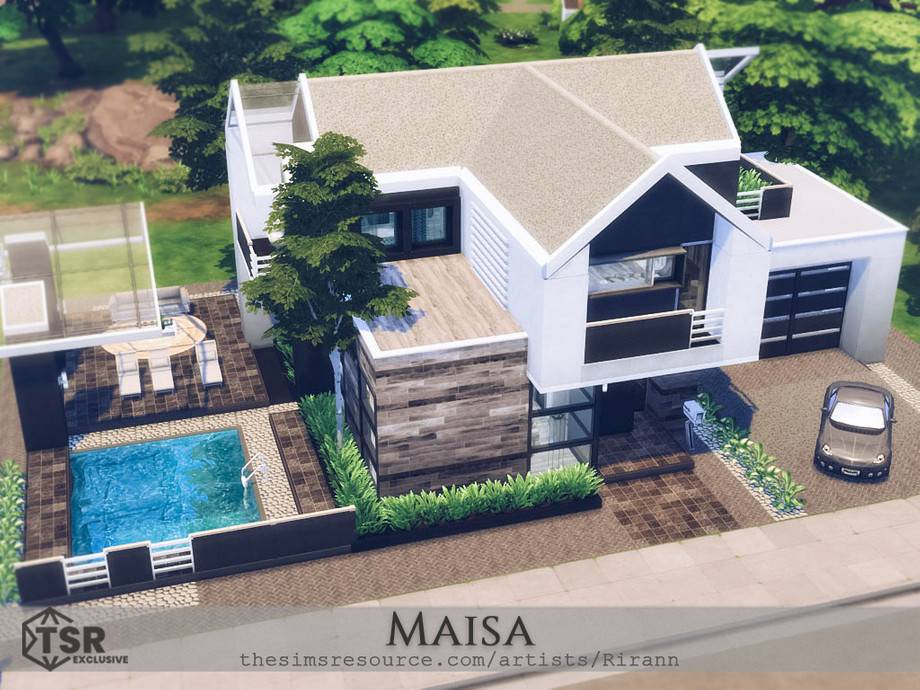Дом Maisa (CC) для Симс 4 - фото 4