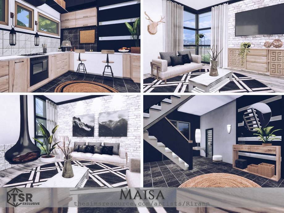Дом Maisa (CC) для Симс 4 - фото 7