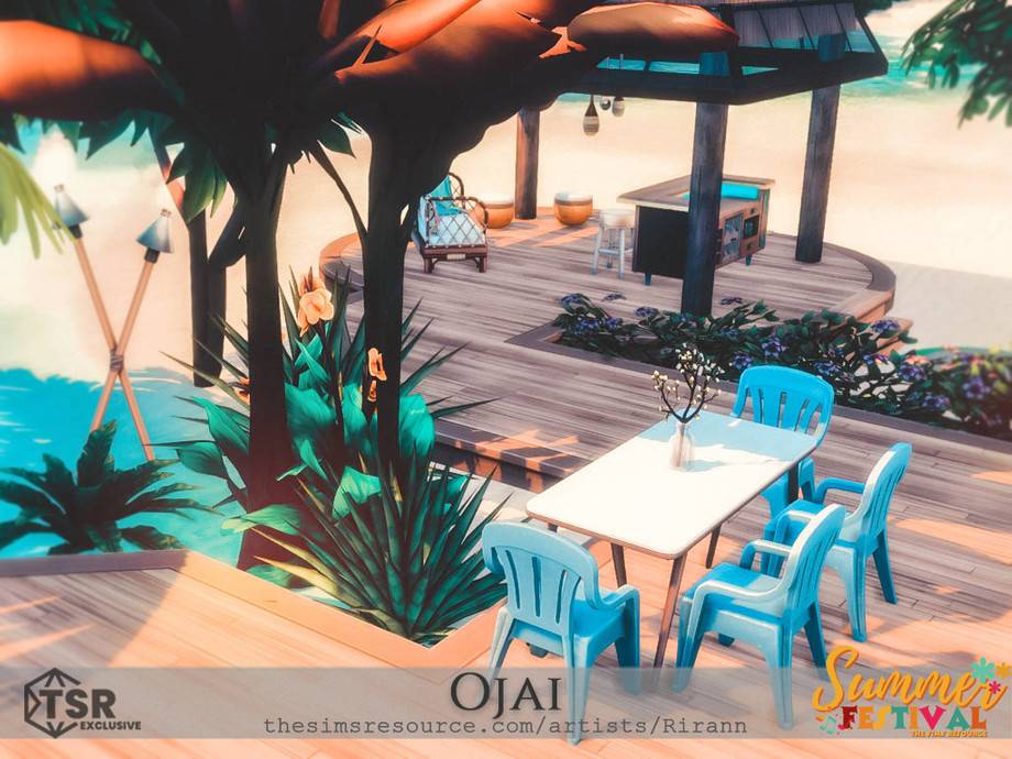 Дом Ojai (no CC) для Симс 4 - фото 5