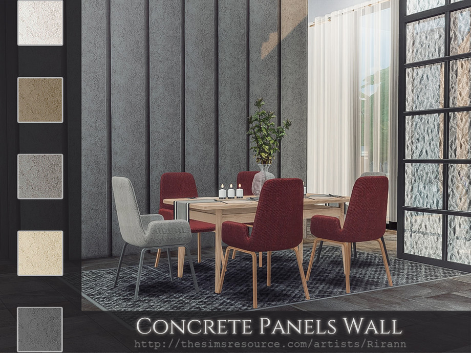 Concrete Panels Wall 1