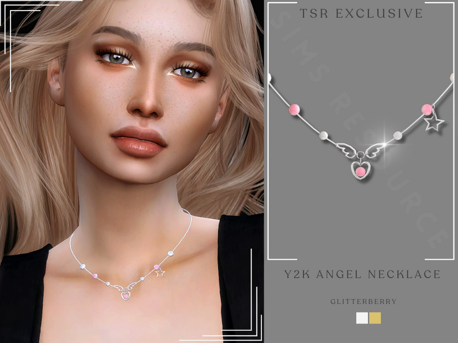 Y2K Angel Necklace 1