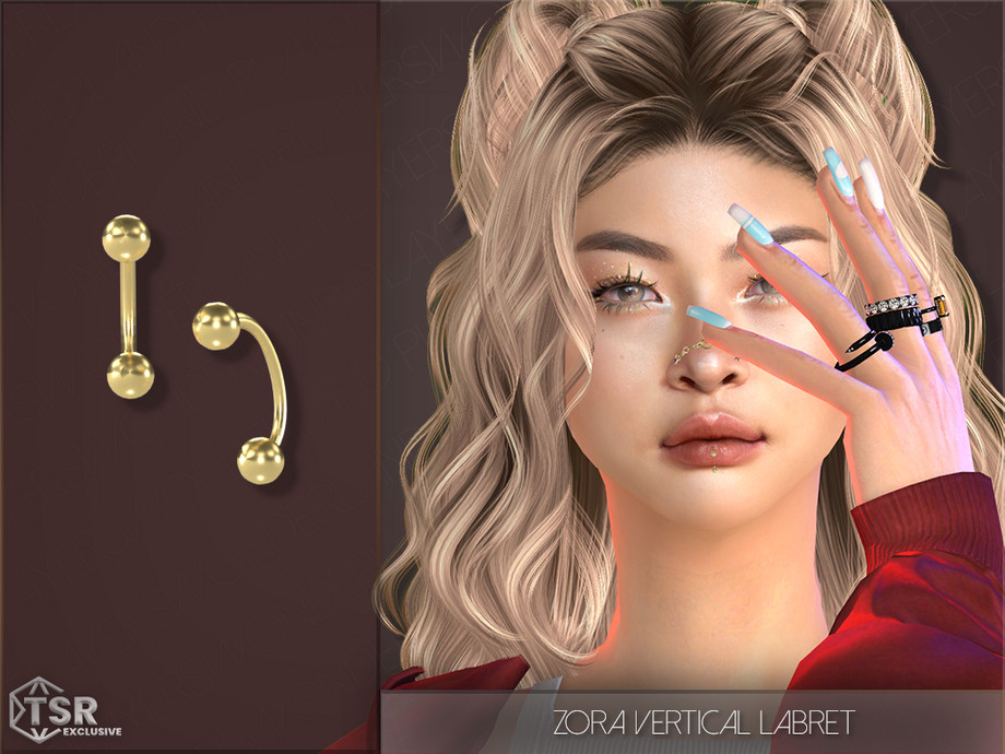 Zora Vertical Labret 1