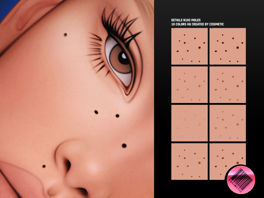 Details N105 Moles 1