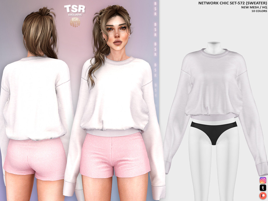 NETWORK CHIC SET-572 (SWEATER) BD1470 1