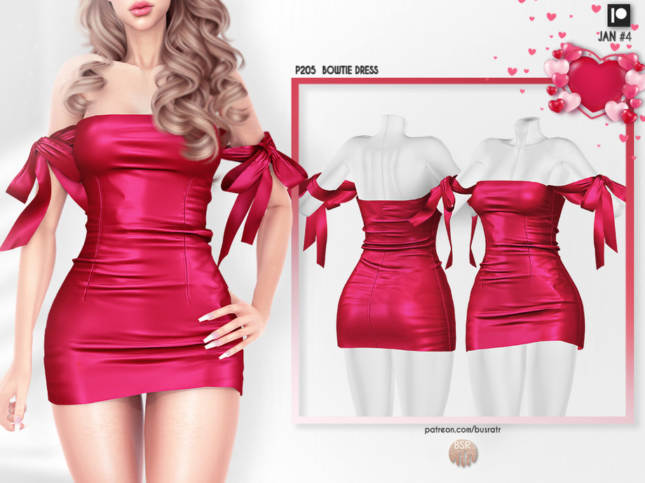 (Patreon) Bowtie Dress P205 1