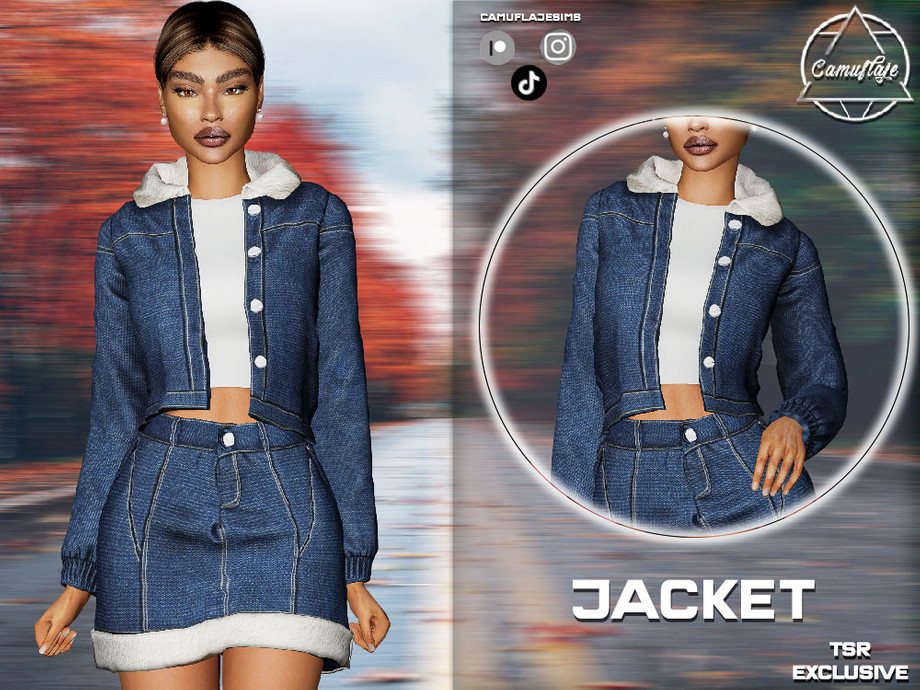 SET 409 - Denim Jacket And Top 1