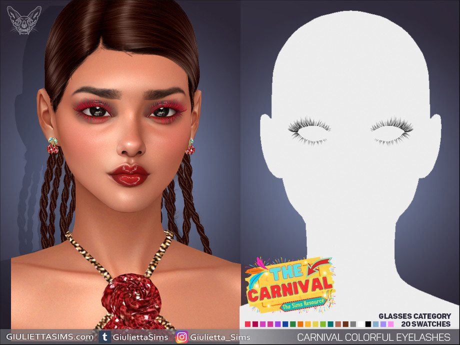 Carnival - Colorful Mascara Eyelashes 1