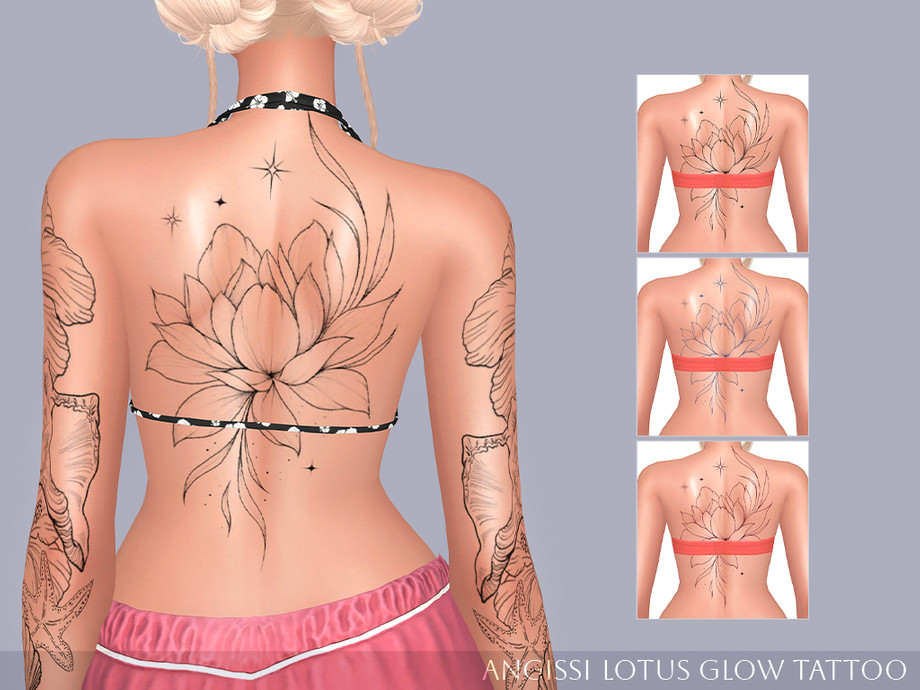 Lotus Glow Tattoo 1