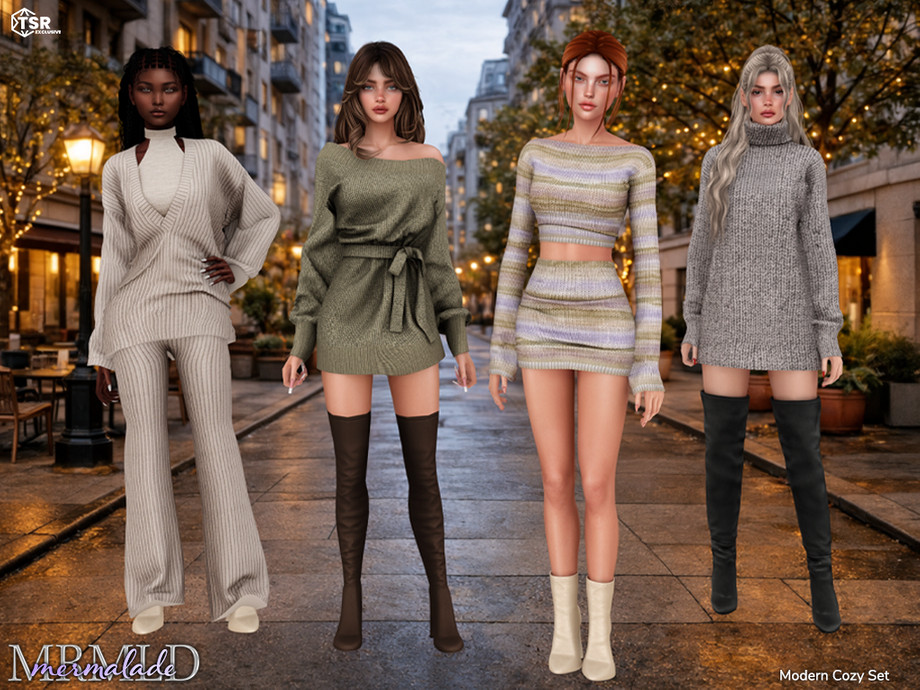 Modern Cozy Set - Clothes 1