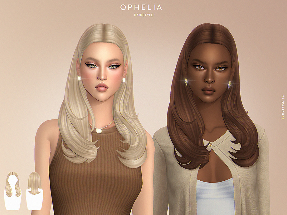 Ophelia Hairstyle 1