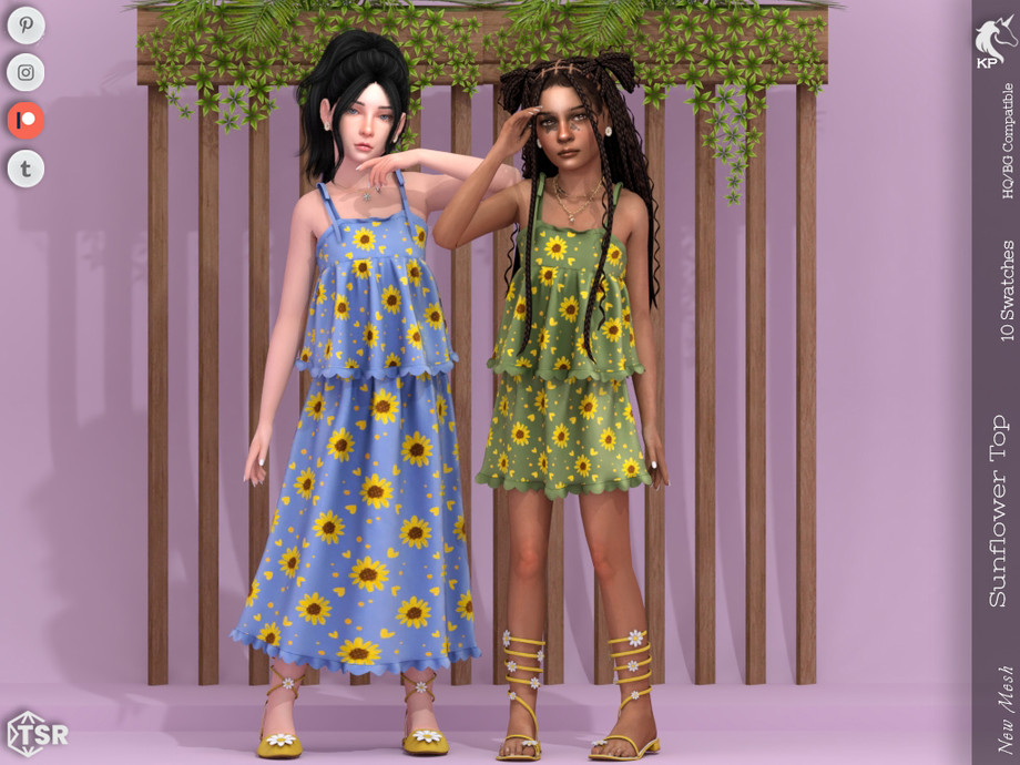 Sunflower Top- Child 1