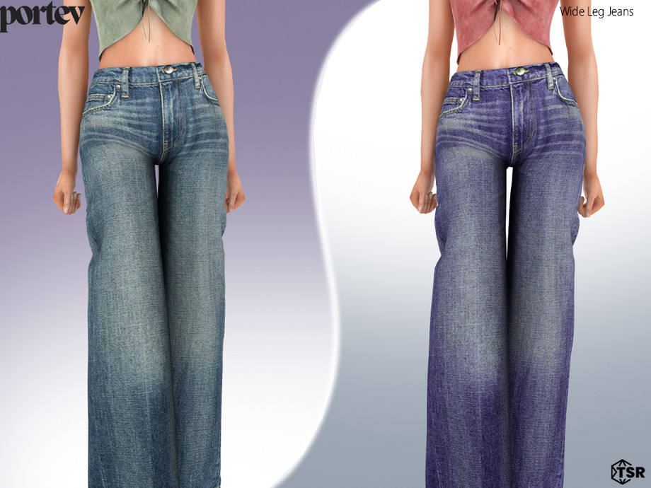 Wide Leg Jeans 1