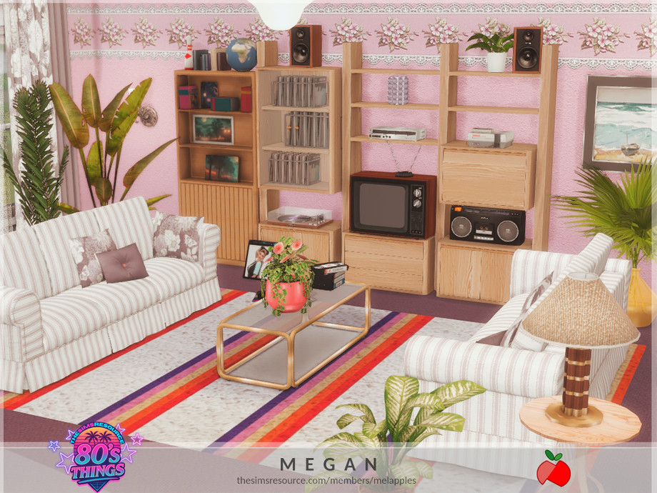 80s THINGS - Megan - living room 1