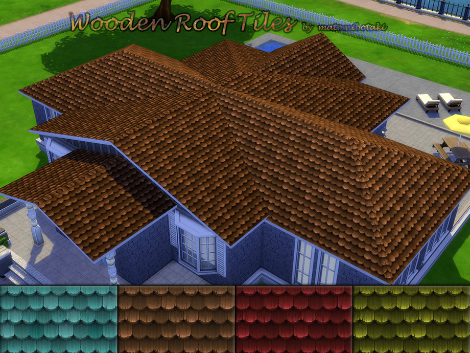 Matomibotaki Wooden Roof Tiles 1