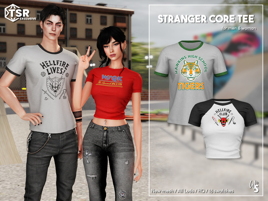 StrangerCore Tee (Set) 1