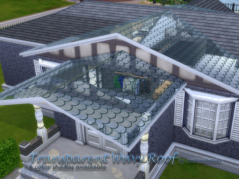 Transparent Wavy Roof 1