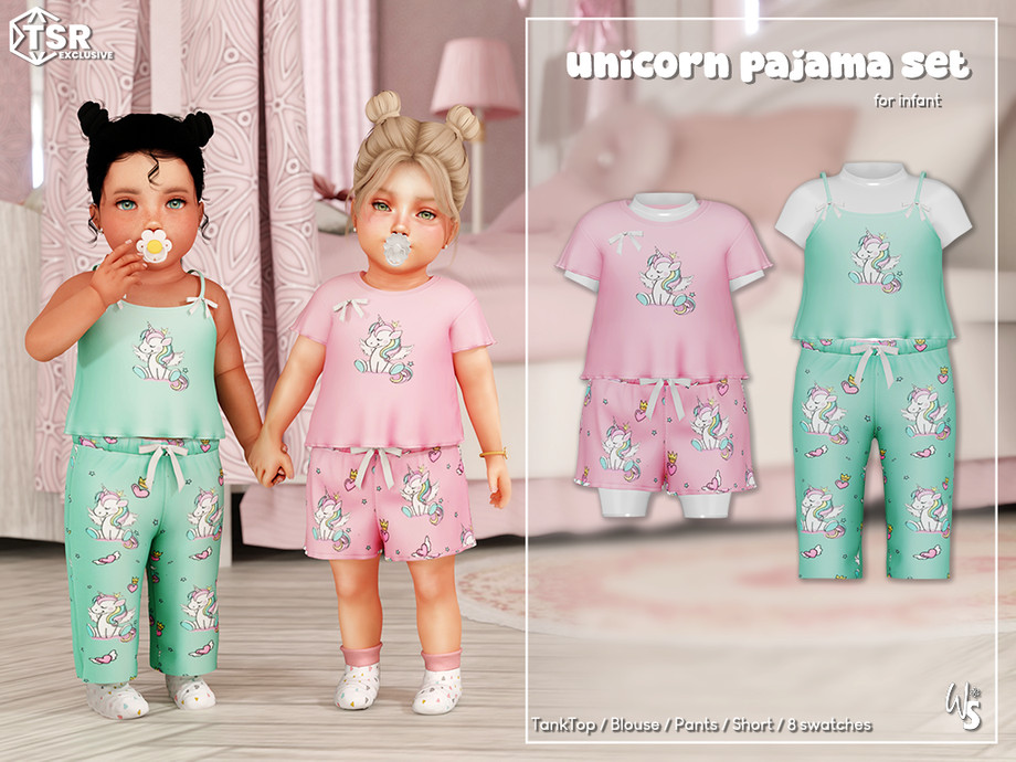 Unicorn Pajama Set (infant) 1