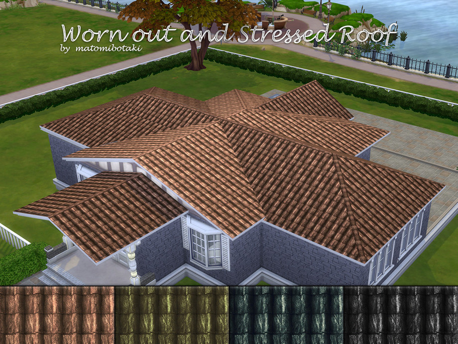 Worn out and Stressed Roof 1