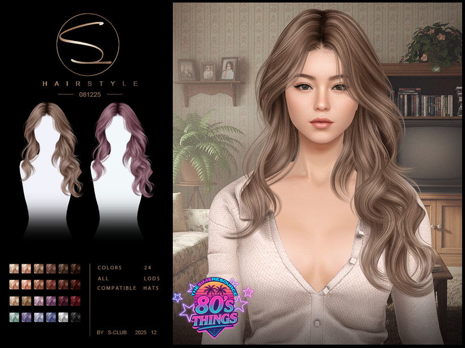 (80s Things) S-CLUB_081225_Retro wavy hairstyles 1