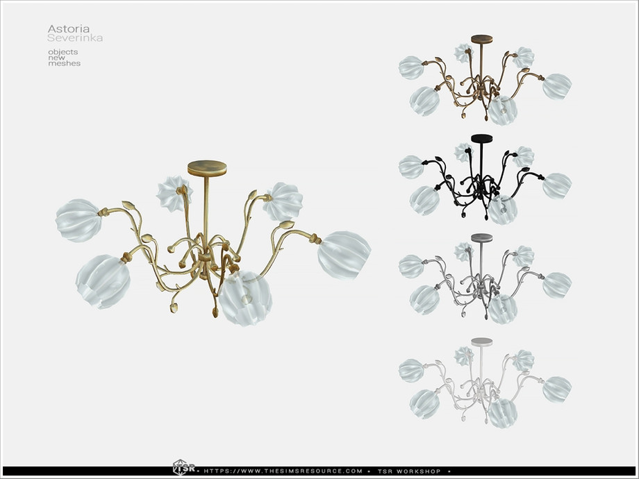 Astoria - ceiling lamp 6pl 1