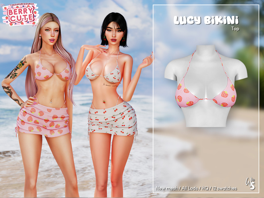 Berry Cute - Lucy Bikini Top 1