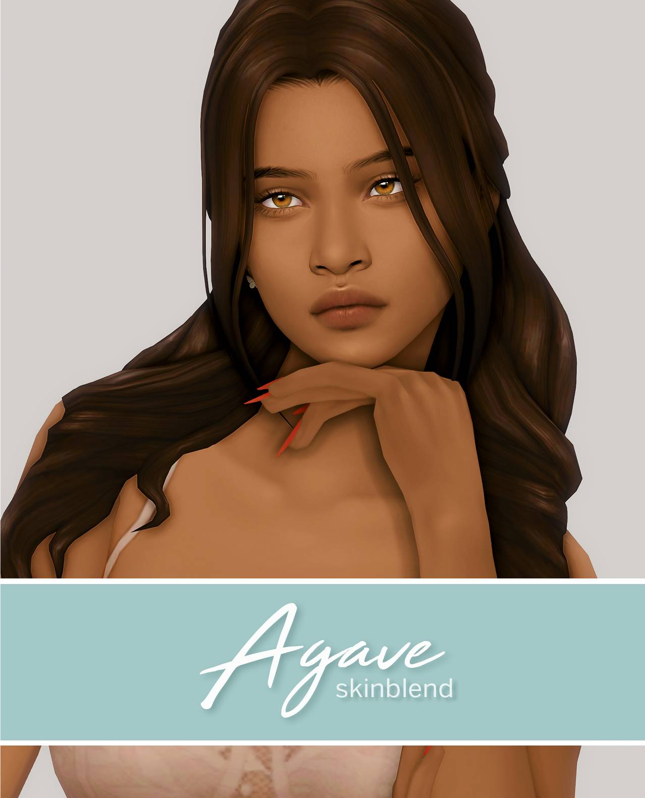 Дефолтный скинтон AGAVE для Симс 4 - фото 1