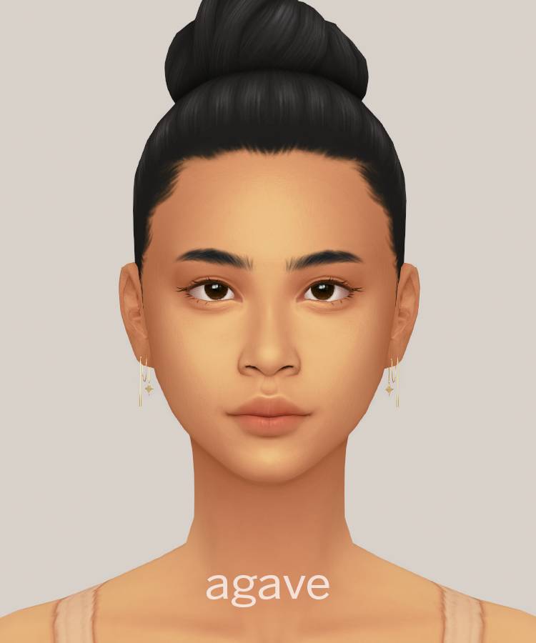 Дефолтный скинтон AGAVE для Симс 4 - фото 4