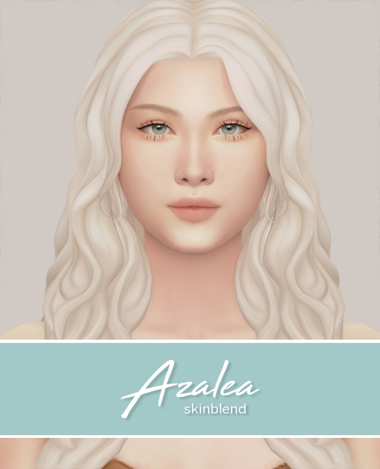 Дефолтный скинтон AZALEA для Симс 4 - фото 1