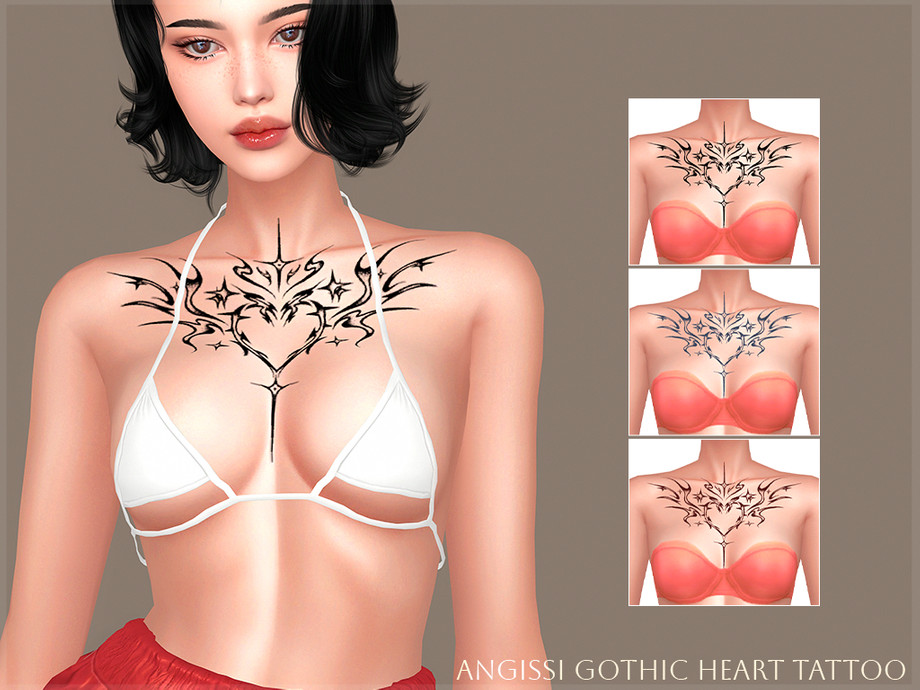 Gothic Heart Tattoo 1