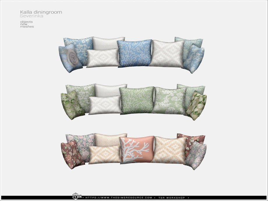 Kalla - sofa pillows 1