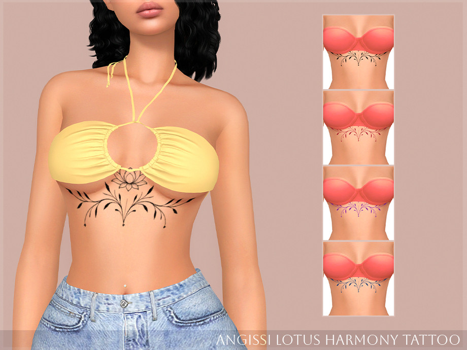 Lotus Harmony Tattoo 1