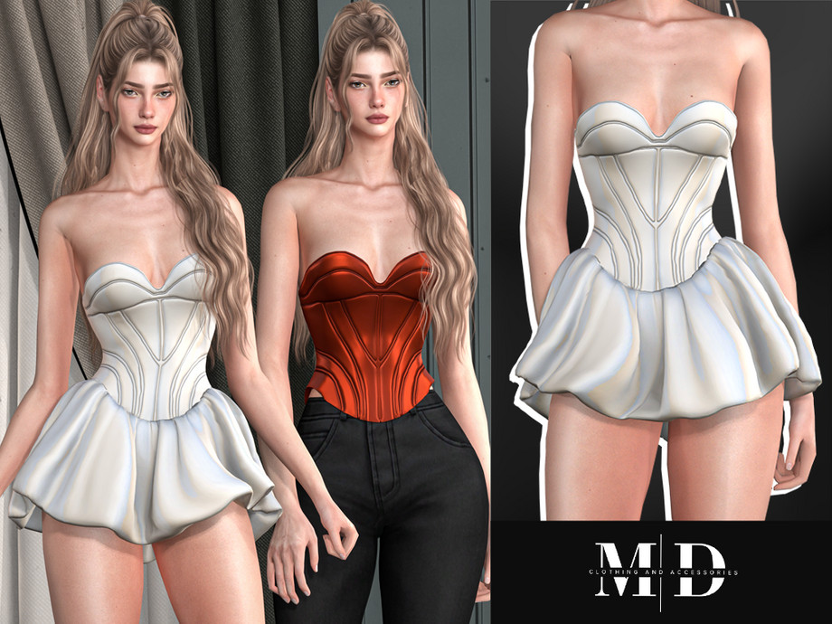 Olivia top and dress set 1