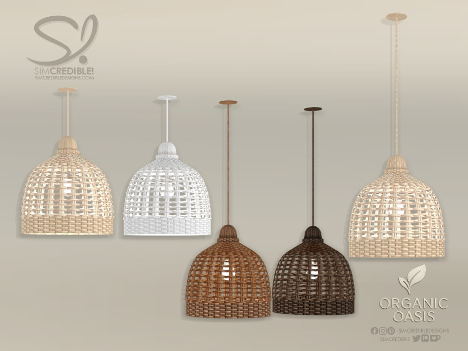 Organic Oasis Hotel Suite - Ceiling Lamp 1 1